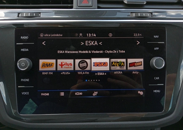 Volkswagen Tiguan cena 104900 przebieg: 82770, rok produkcji 2020 z Buk małe 529